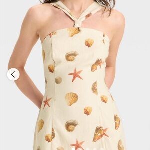 Seashell Print Dress